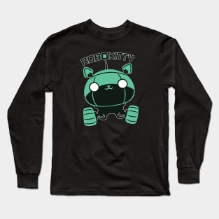 Robo Kitty Long Sleeve T-Shirt